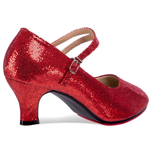 Обувь для бальных танцев женская Стандарт DN-3691 (40 Красный)