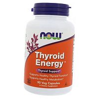 Комплекс для щитовидной железы, Thyroid Energy, Now Foods