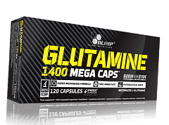 Глютамін у капсулах, L-Glutamine 1400 Mega Caps, Olimp Nutrition 