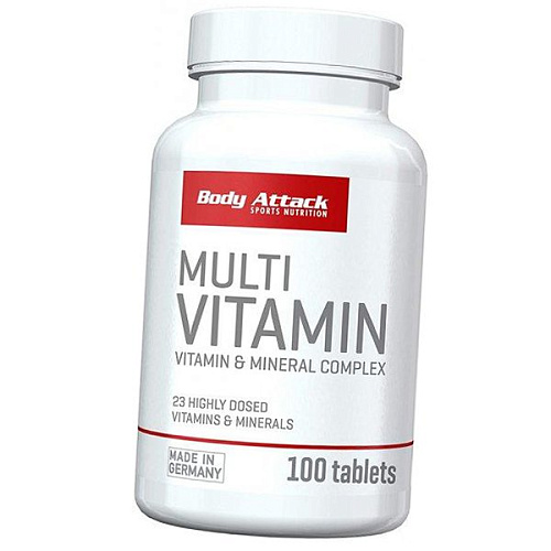 Вітаміни та мінерали Мультивітаміни, Multi Vitamin, Body Attack 