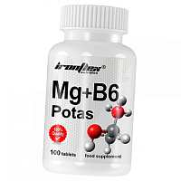Магний Калий и Витамин В6, Mg + B6 Potas, Iron Flex