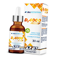 Жидкий Витамин Д3, Vitamin D3 4000 Drops, All Nutrition
