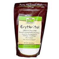 Эритритол сахарозаменитель, Erythritol, Now Foods