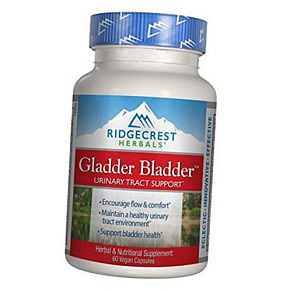 Комплекс для поддержки мочеполовой системы, Gladder Bladder, Ridgecrest Herbals