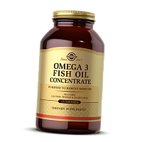 Концентрат рыбьего жира Омега-3, Omega 3 Fish Oil Concentrate, Solgar