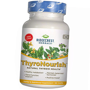 Комплекс для поддержки щитовидной железы, Thyroid Thrive, Ridgecrest Herbals