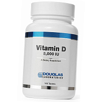 Витамин Д3 таблетки, Vitamin D 5000, Douglas Laboratories