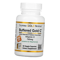 Буферизованный Витамин С, Buffered Vitamin C 750, California Gold Nutrition