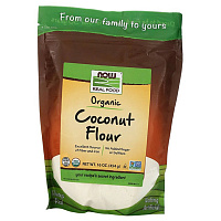 Органическая Кокосовая Мука, Organic Coconut Flour, Now Foods
