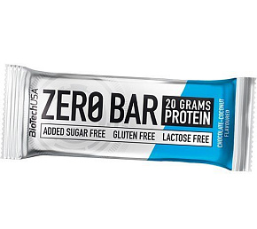 Протеиновый батончик без сахара, Zero Bar, BioTech (USA)