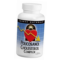 Поликозанол Холестериновый комплекс, Policosanol Cholesterol Complex, Source Naturals