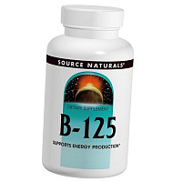 Витамины группы В, B-125, Source Naturals