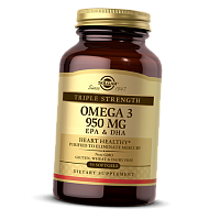 Риб'ячий жир, Омега 3 Потрійний концентрації, Triple Strength Omega-3 950, Solgar 