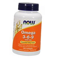 Омега 3-6-9, Omega 3-6-9, Now Foods