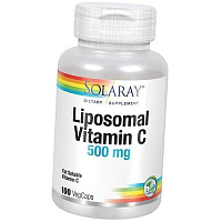 Липосомальный Витамин С, Liposomal Vitamin C 500, Solaray