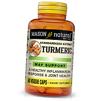 Экстракт куркумы, Turmeric 500, Mason Natural
