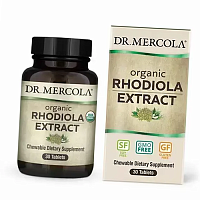 Органический экстракт родиолы, Organic Rhodiola Extract, Dr. Mercola