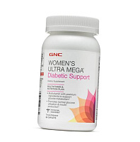 Женские витамины при диабете, Women's Ultra Mega Diabetes, GNC