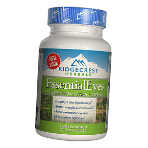 Добавка для глаз, Essential Eyes, Ridgecrest Herbals