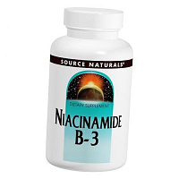 Никотинамид, Niacinamide B-3 100, Source Naturals