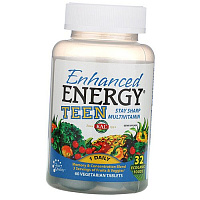 Витамины для подростков, для памяти и концентрации, Enhanced Energy Teen, KAL