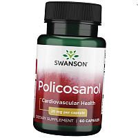 Поликозанол в капсулах, Policosanol 20, Swanson
