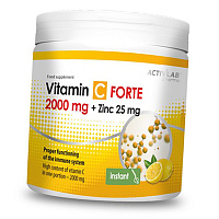 Витамин С с Цинком, Vitamin C Forte + Zinc, Activlab