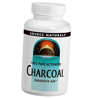 Активированный уголь, Charcoal, Source Naturals