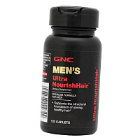 Мужские Витамины для кожи и ногтей, Men's Ultra Nourish Hair, GNC