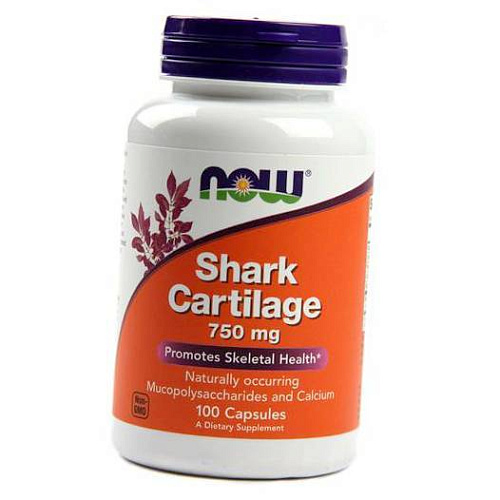 Купить Акулий хрящ, Shark Cartilage, Now Foods