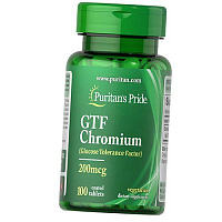 Хром GTF, GTF Chromium 200, Puritan's Pride