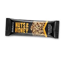 Протеїновий батончик з горіхами та медом, Nuts & Honey, BioTech (USA) 