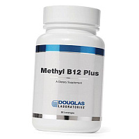 Метилкобаламин и Фолат, Methyl B12 Plus, Douglas Laboratories