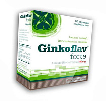 Экстракт листьев гинкго билоба, Ginkoflav Forte, Olimp Nutrition