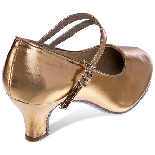 Обувь для бальных танцев женская Стандарт DN-3673 (35 Золотой)